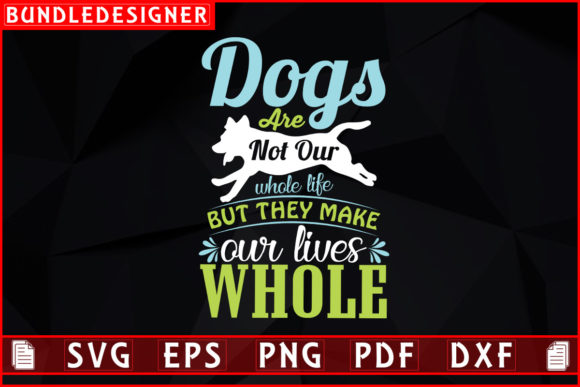 Dogs Are Not Our Graphics & Print Templates Review