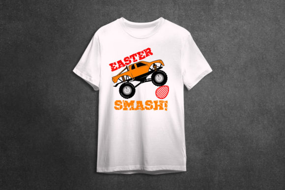 Easter Smash Monster Truck Graphics & Crafts