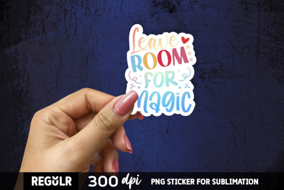 Leave Room for Magic SVG: A Graphic Design Asset for Modern Crafts Publishing