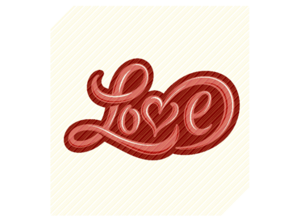 Love Word Quote Graphic for Crafts & Cricut Projects