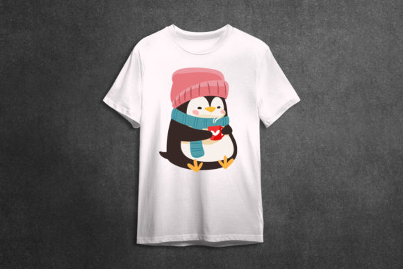Lovely Penguin: Graphics for Crafts and Creative Projects