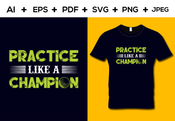 Practice Like a Champion T-Shirt Design Review