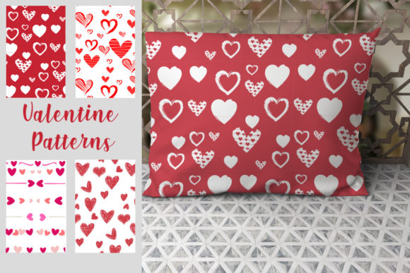 Valentine Patterns: Graphics for Crafts