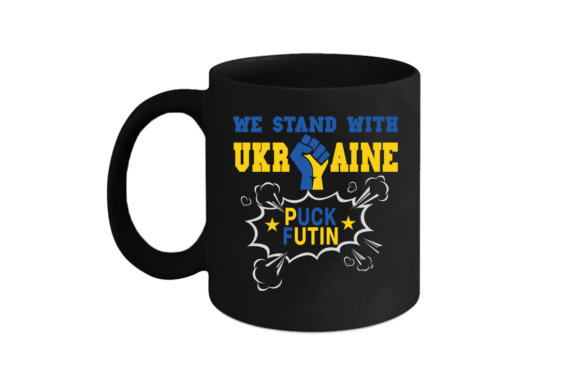 We Stand with Ukraine Graphics & Crafts
